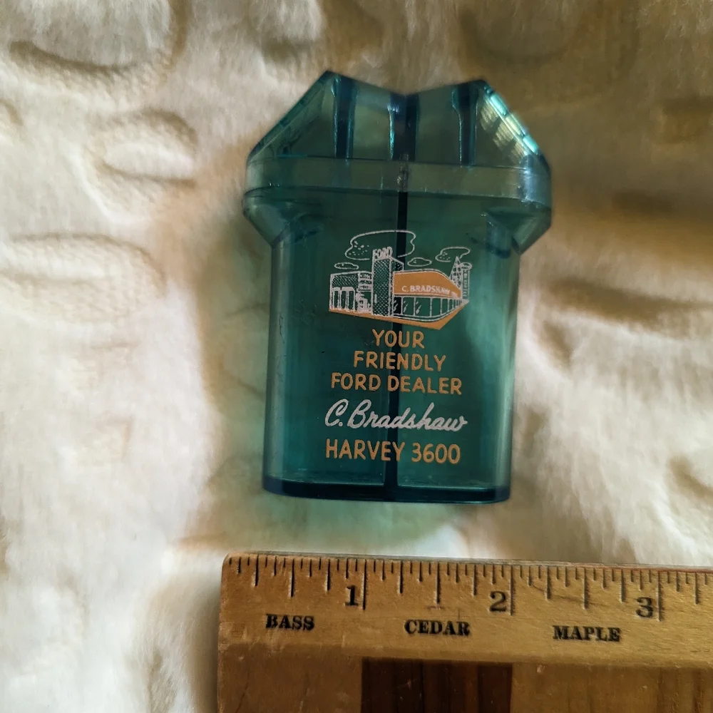 1960's Ford salt and pepper shaker